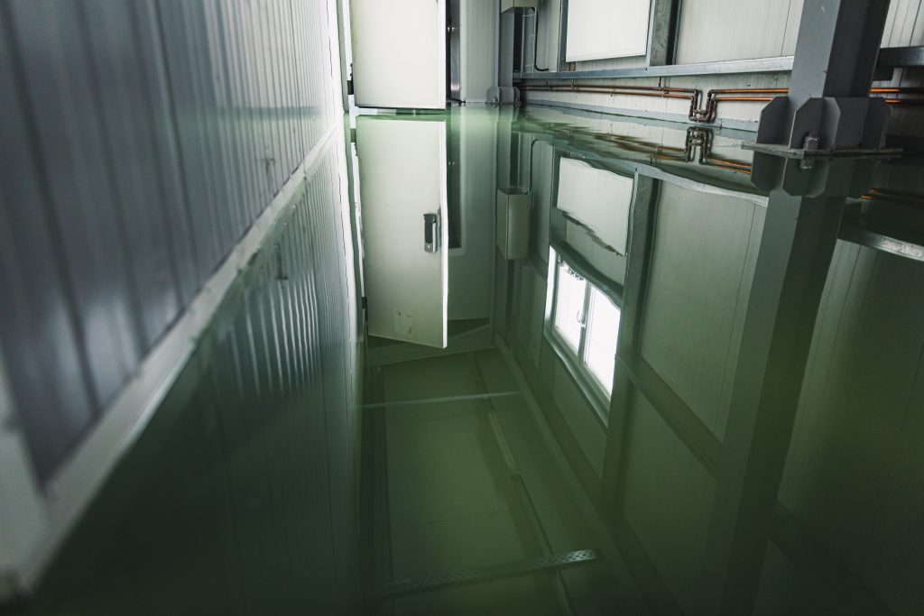New cold rooms in the butchery industry with green epoxy resin f